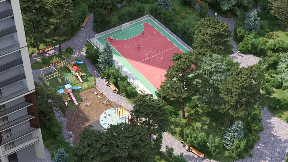 Sports field
