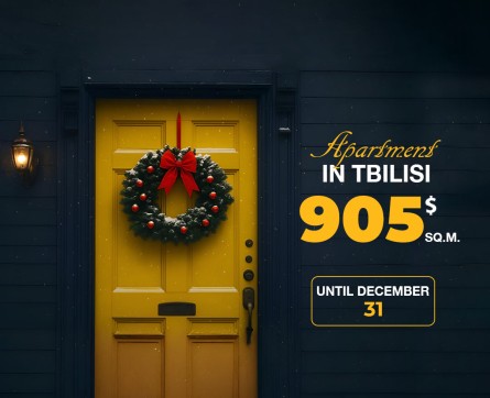 Buy an apartment in Tbilisi for $905 per sq m