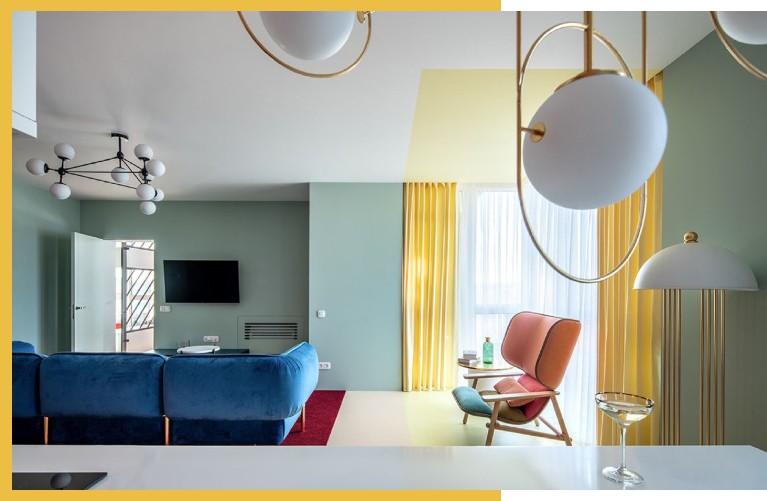 ფერები სახლში - ემოციური ჰარმონიის ხელოვნება