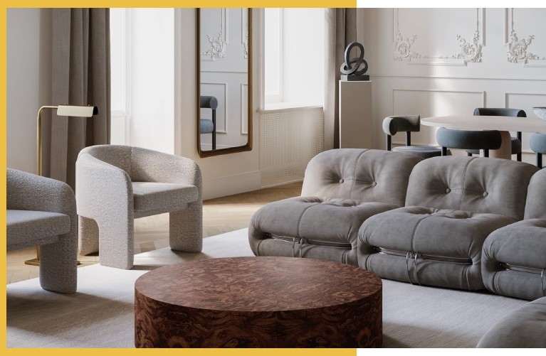 როგორ მოვაწყოთ სხვადასხვა ზომის ბინა იდეალურად?