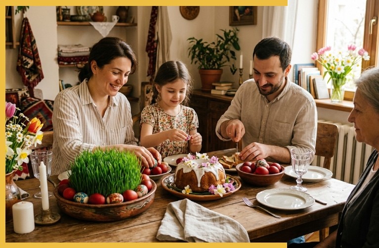 სააღდგომო სამზადისი - როგორ შევქმნათ სადღესასწაულო სიმყუდროვე სახლში?