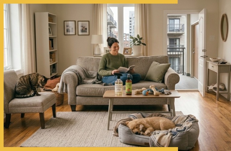 სისუფთავე და შინაური ცხოველები - რეალური რჩევები კომფორტული თანაცხოვრებისთვის