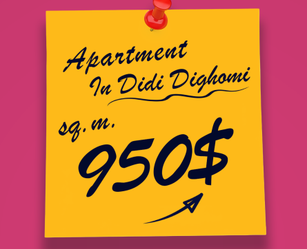 Didi Dighomi - sq.m for 950 dollars!