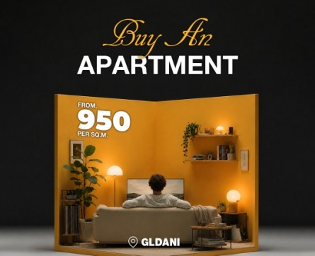 Square meter in Gldani for 950!