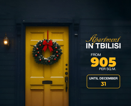 Buy an apartment in Tbilisi for 905 per sq m