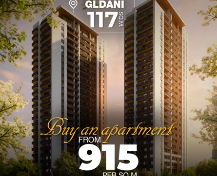 Buy an apartment in Gldani - 915 per Sq.m