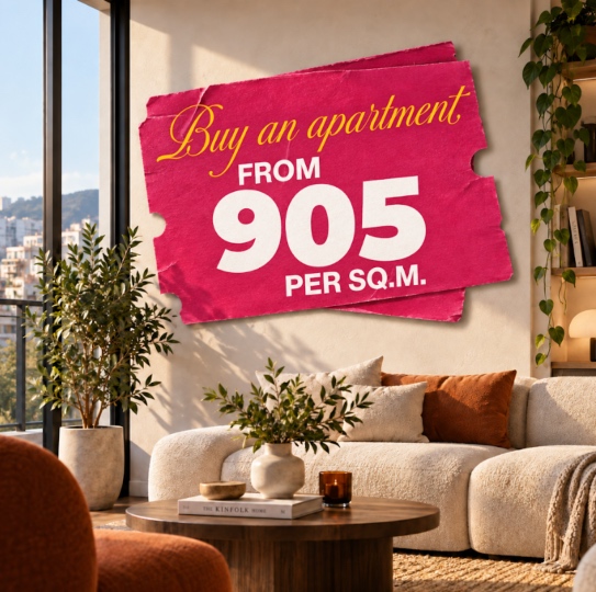 905 per square meter!