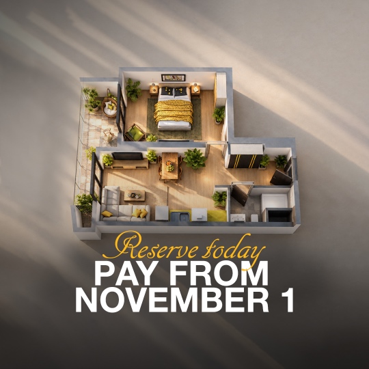 Reserve an apartment today