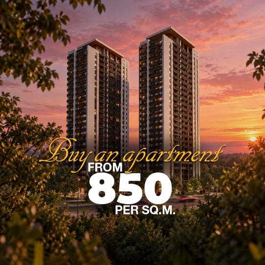 Purchase an apartment with payment terms tailored to you