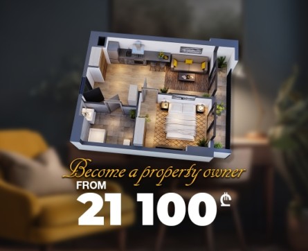 Become an owner for 21100 GEL