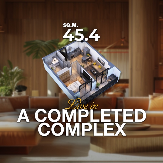 Buy an apartment in a completed project
