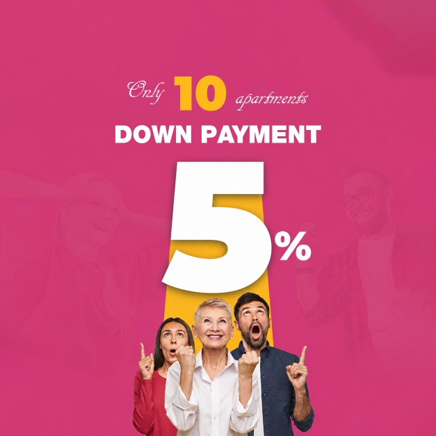 Only 10 apartments, only for 3 days