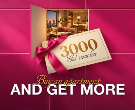 A 3000 GEL voucher as a gift!