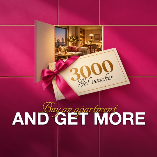 A 3000 GEL voucher as a gift!