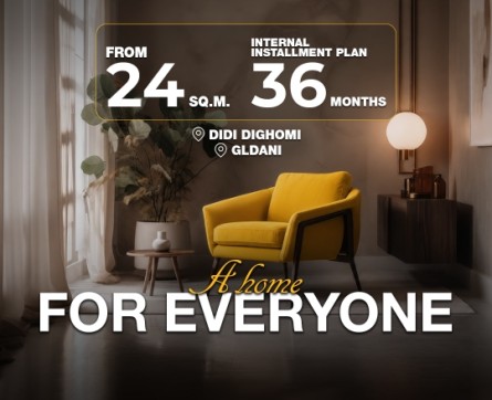 Apartment starting from 890 GEL per month